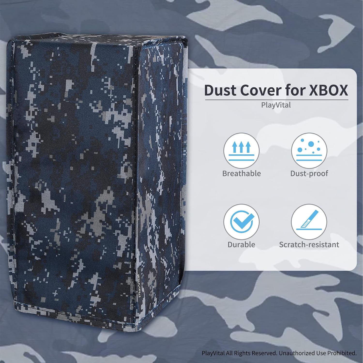 Detalle 2 de PlayVital Nylon Dust Cover for Xbox Series X console
