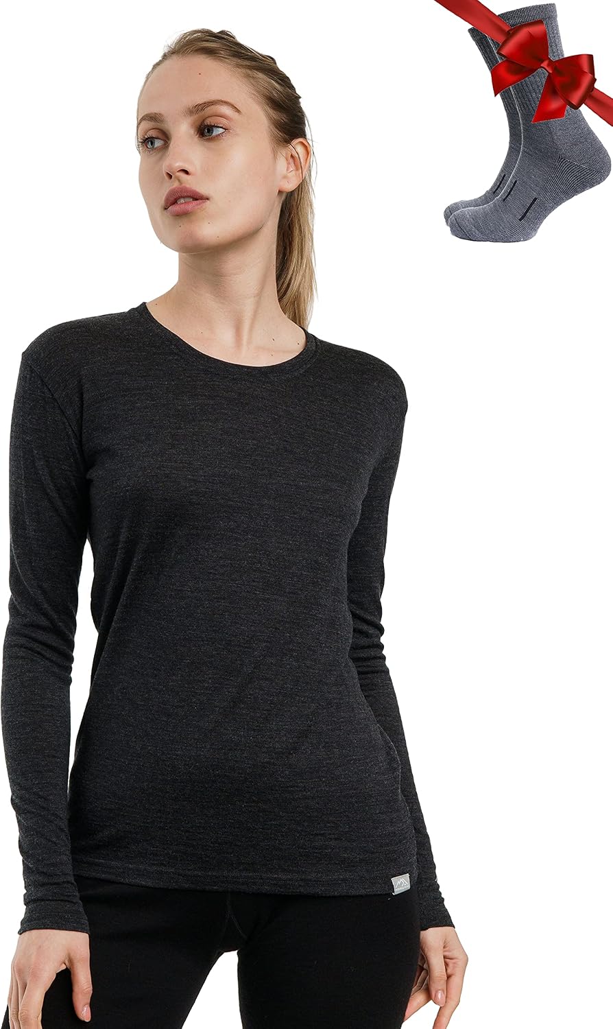 Thumbnail 4 de Merino.tech Merino Shirt Damen Langarm 100% Merino