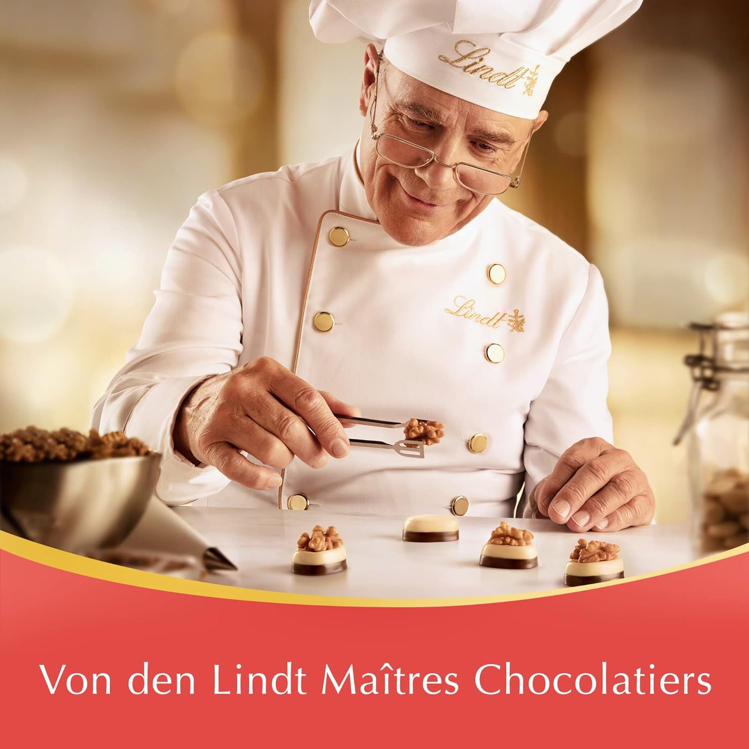 Thumbnail 3 de Lindt Marzipan Mini Pralinés in der 163-g-Pralinenschachtel (32 Sorten/Pralinen, 6 Varianten)