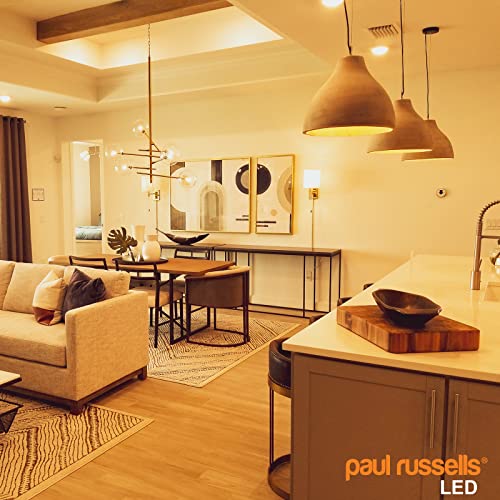 Detalle de paul russells E27 LED Light 13W (100W Equivalent) 3-Pack, 2700K – Non-Dimmable, 1521 lm, Frosted A60 GLS