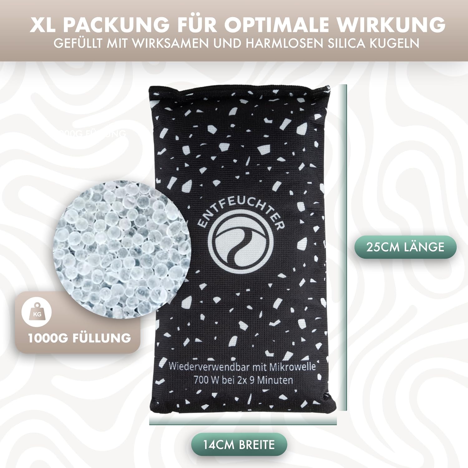 Detalle de Naturbummler Luftentfeuchter XL 1 kg