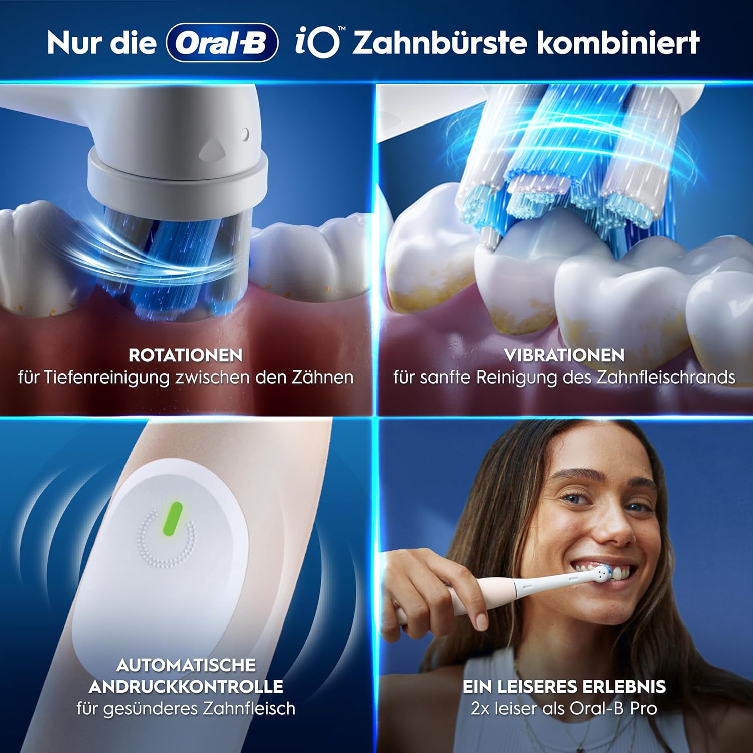 Thumbnail 4 de Oral‑B iO Series 2 elektrische Zahnbürste, 3 Modi