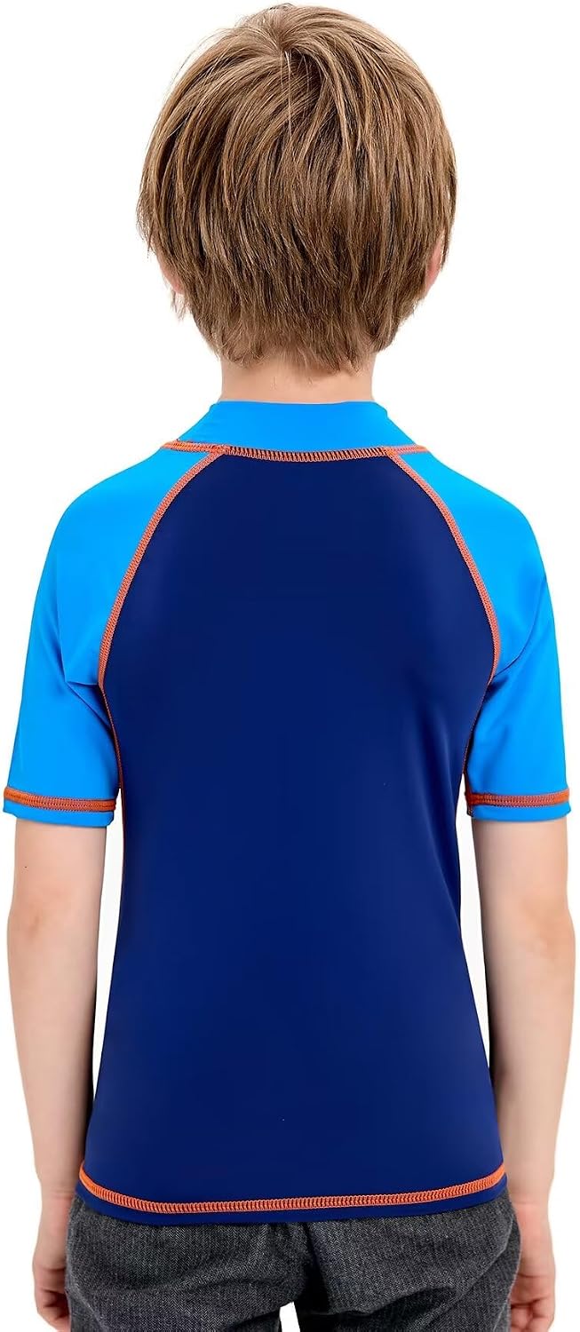 Thumbnail 4 de Generic Boy's B03-fresh Green Rash Guard Shirt