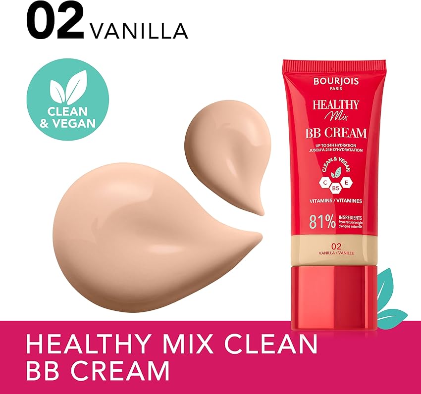 Thumbnail 2 de Bourjois Healthy Mix BB Cream 02 Vanilla — 30 ml