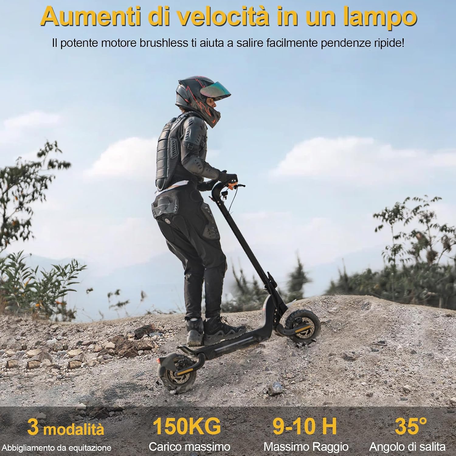 Thumbnail 2 de Monopattino Elettrico 500W Autonomia 55–90km
