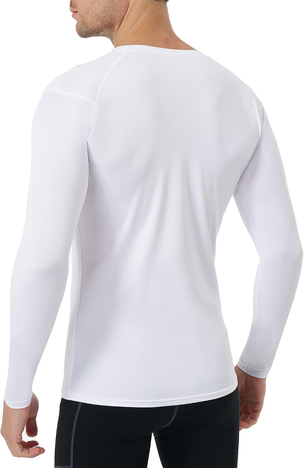 Detalle de Runhit Men's Long Sleeve Compression Shirt, UPF 50+ Sports Rash Guard