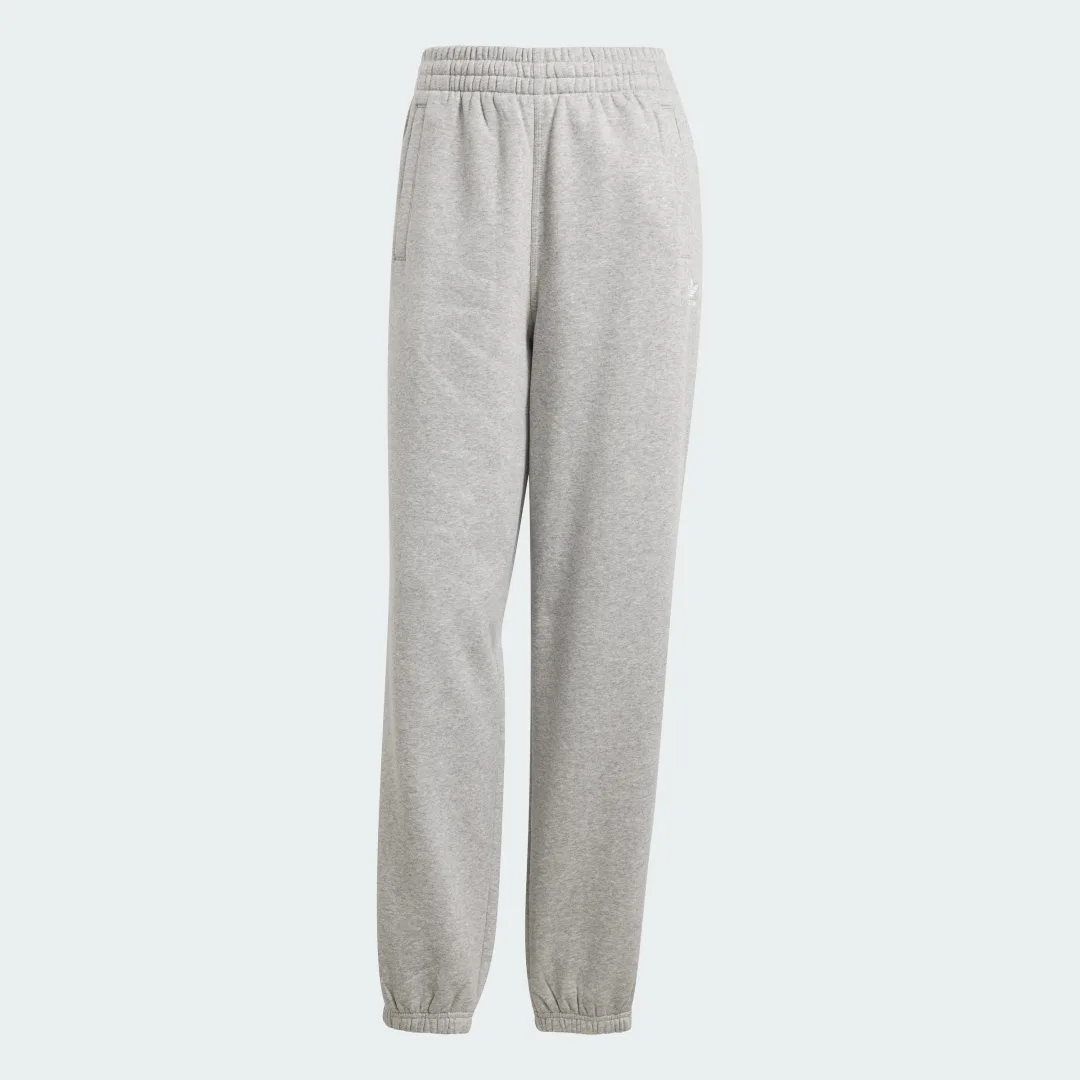 Detalle 2 de adidas Essentials Fleece Loose: pantalón gris de estilo suelto