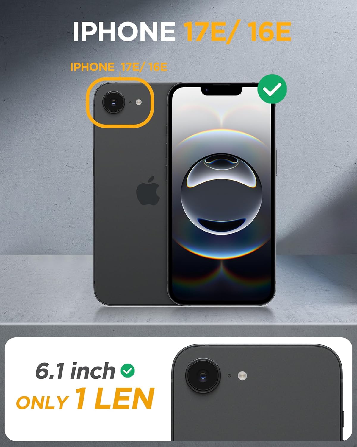 Thumbnail 5 de Miracase Magnetic Case for iPhone 16e 6.1‑Inch