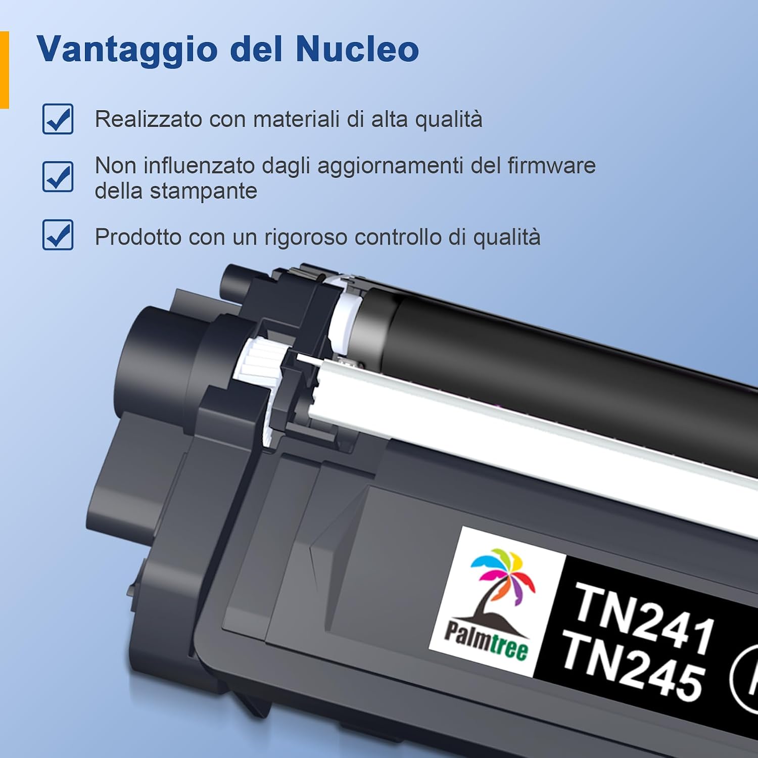 Thumbnail 5 de Palmtree TN241 TN245 Toner Compatibile 5-Pack per Brother MFC DCP HL – Compatibilità Estesa e Prestazioni Solide