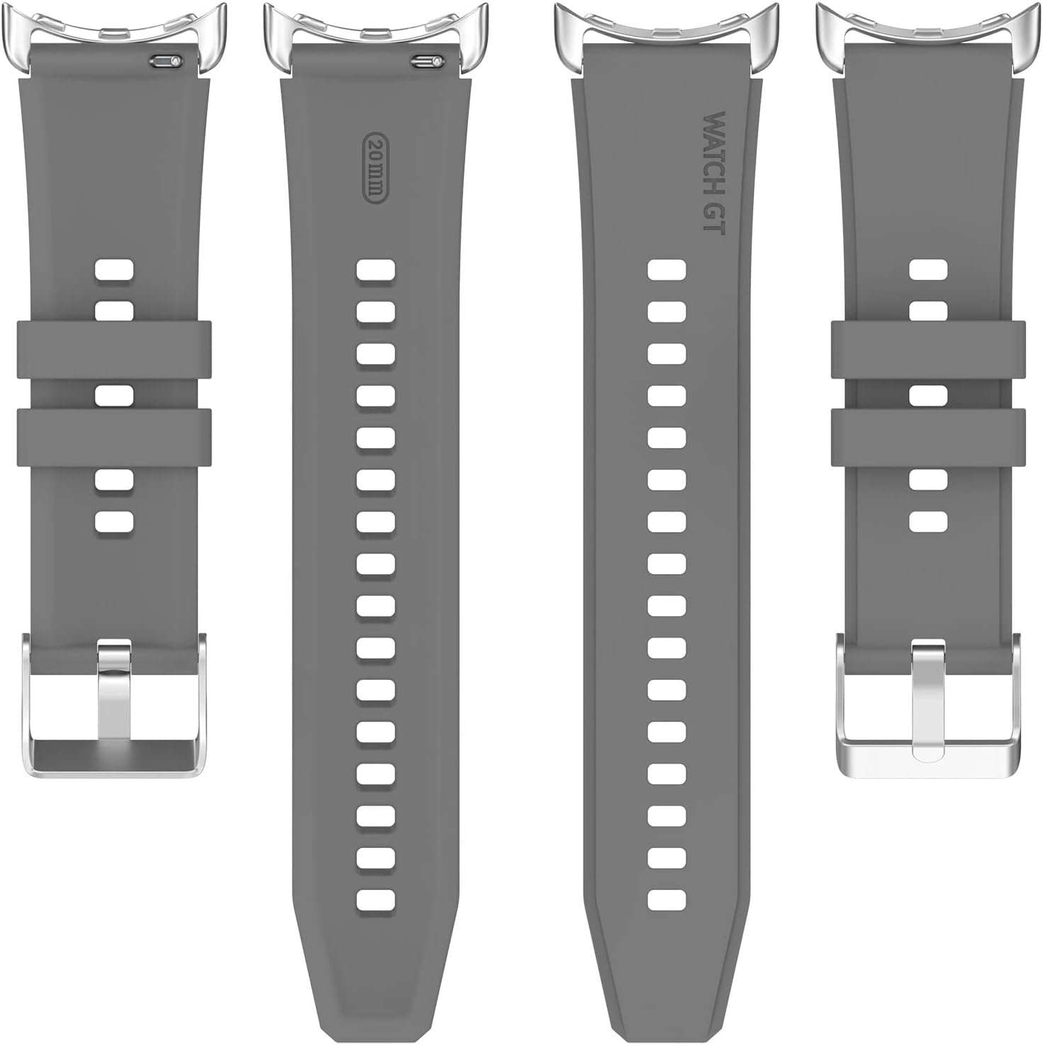 Detalle 2 de LOKEKE 20mm Silicone Replacement Band for Google Pixel Watch