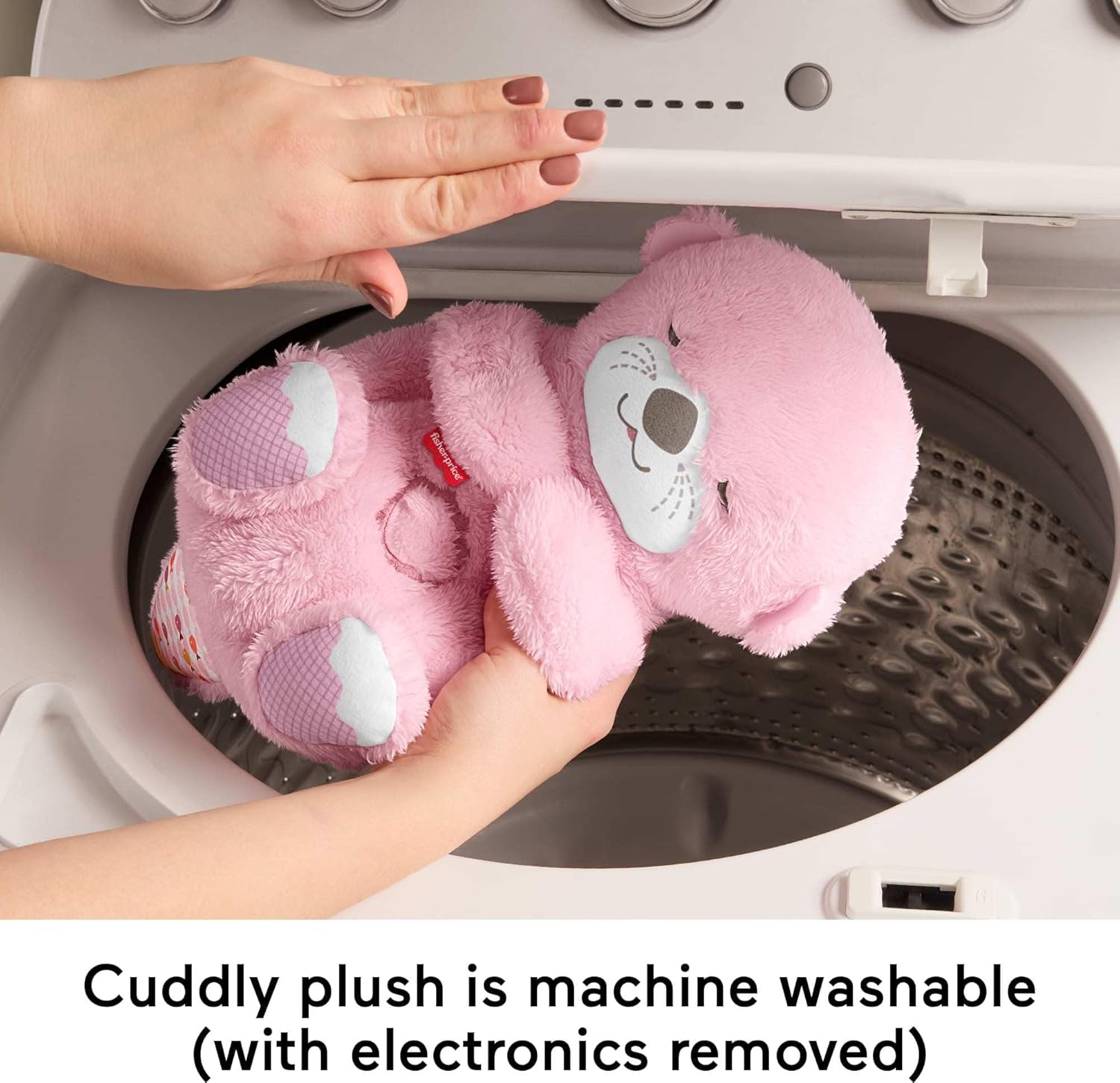 Thumbnail 4 de Fisher-Price Soothe ‘n Snuggle Otter Plush Sound Machine (Pink) for Newborns 0+ Months