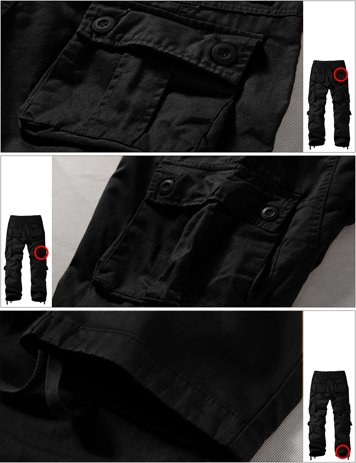 Thumbnail 5 de Match Wild Cargo Pants 8 pockets