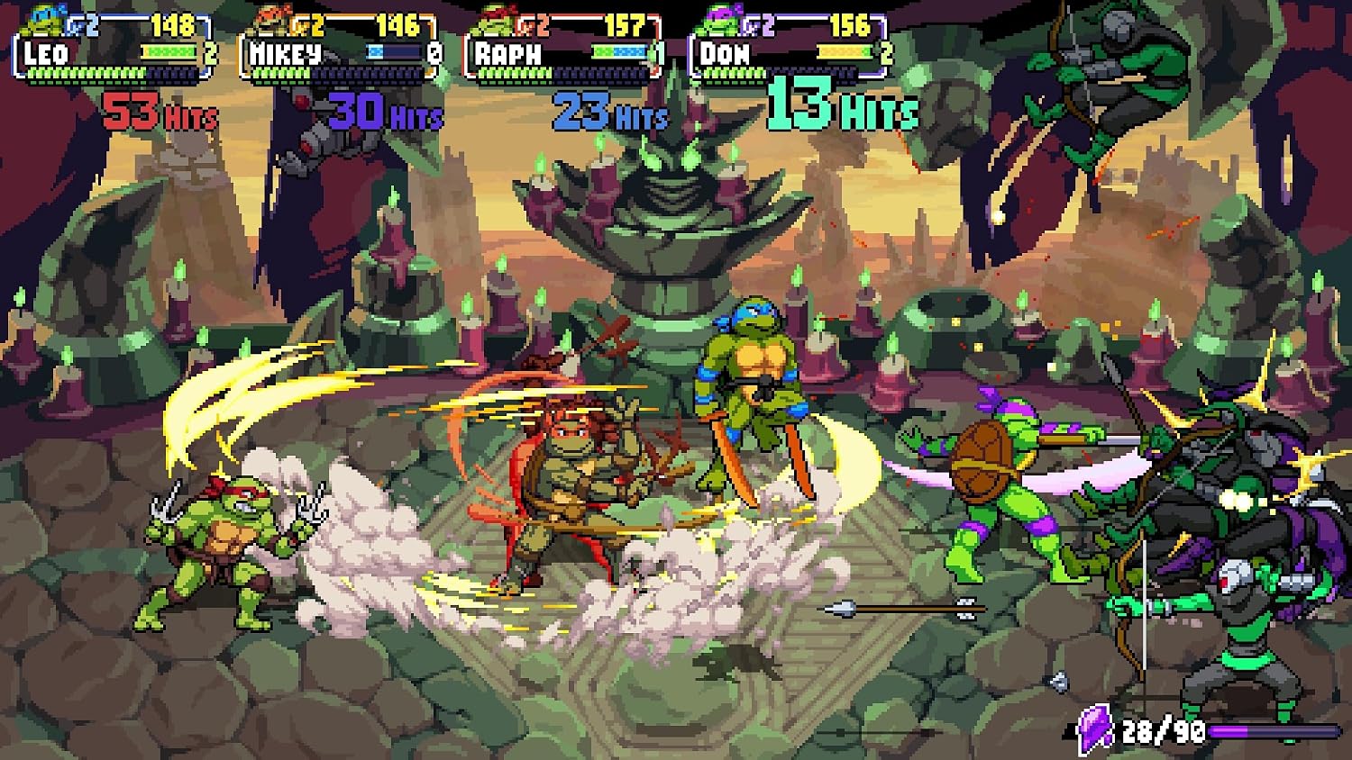 Detalle de Teenage Mutant Ninja Turtles: Shredder's Revenge Ultimate Edition voor Nintendo Switch