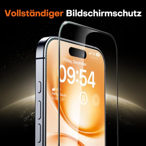 Thumbnail 6 de TOCOL Panzerglas für iPhone 18 Pro Max 6,9 Zoll – einfache Montage, 9H Schutz