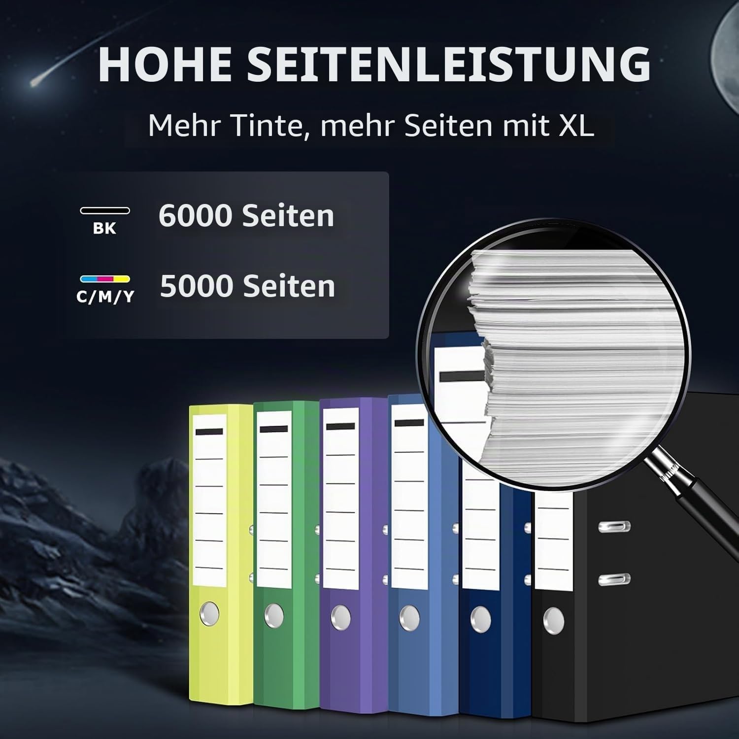 Detalle de DOUBLE D LC426XL Patronen-Set für Brother: Kompatibel mit MFC-J4540DW / J4535DW / J4335DW / J4340DW