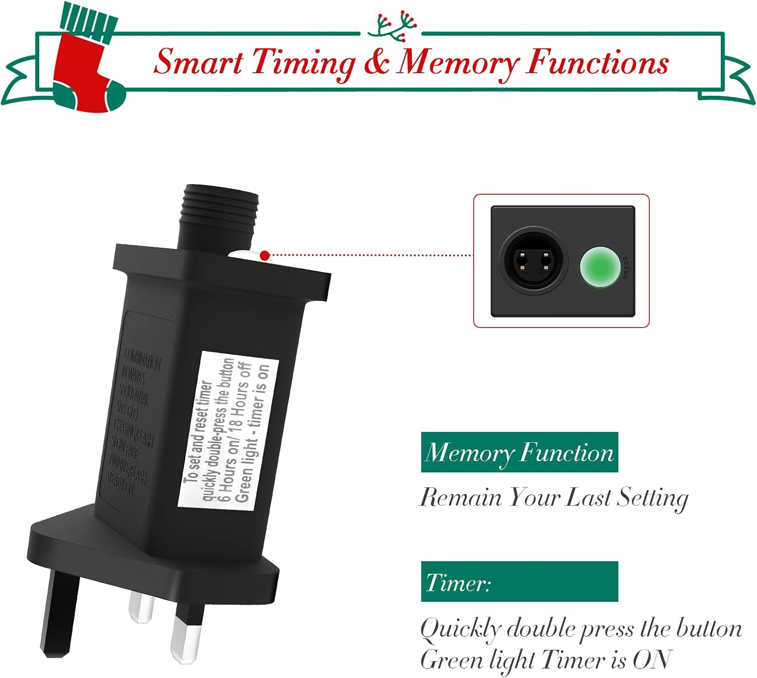 Thumbnail 4 de Gcstnn 31V Transformer Plug for Xmas Lights