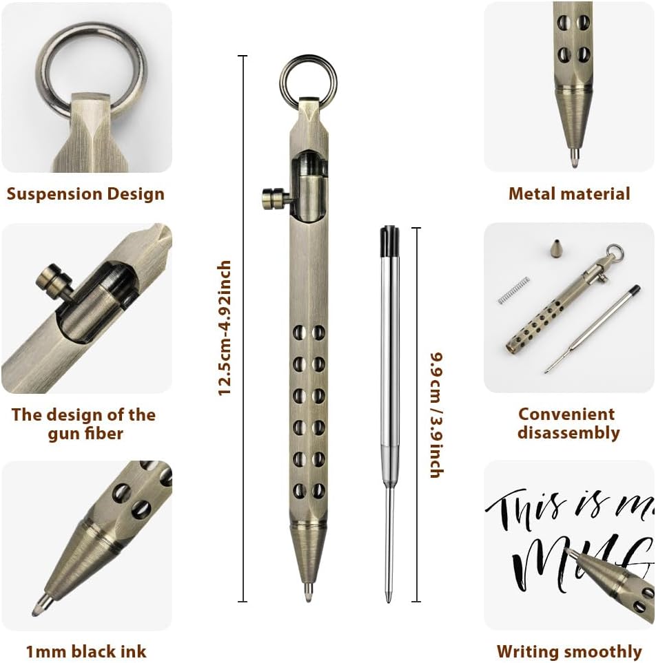 Detalle de AUAUY penna a sfera bolt action 1 mm