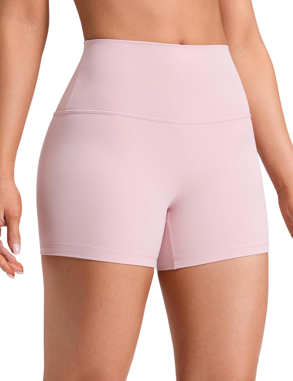 Detalle de CRZ YOGA Butterluxe : shorts de yoga taille haute pour femme (10/15/20 cm)