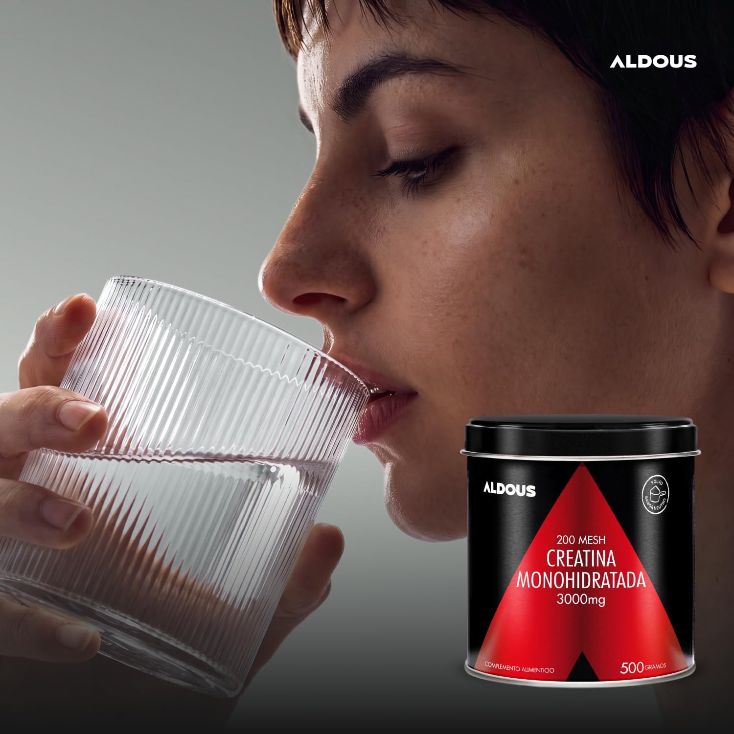 Thumbnail 6 de Creatina Monohidratada en polvo 500 g de Aldous Bio: pureza, disolución instantánea y uso para entrenos intensos