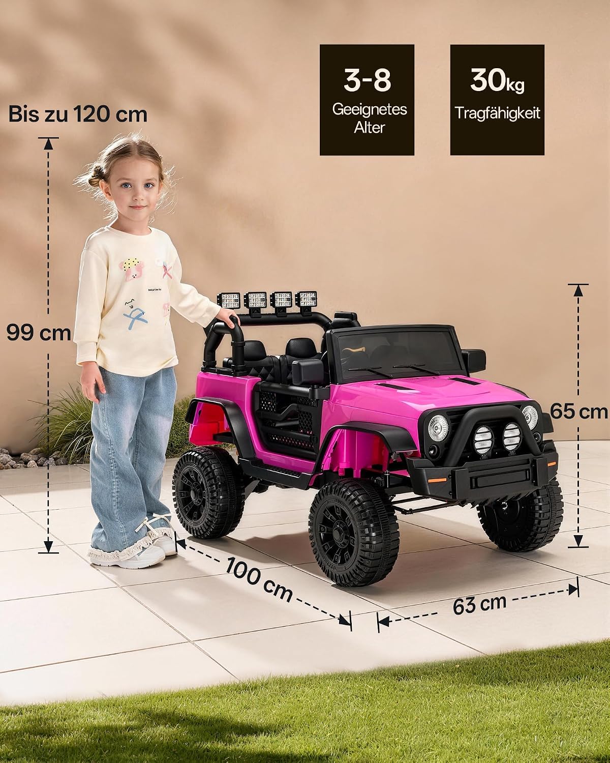 Thumbnail 2 de Outfunny Elektroauto für Kinder 24V, 30 kg