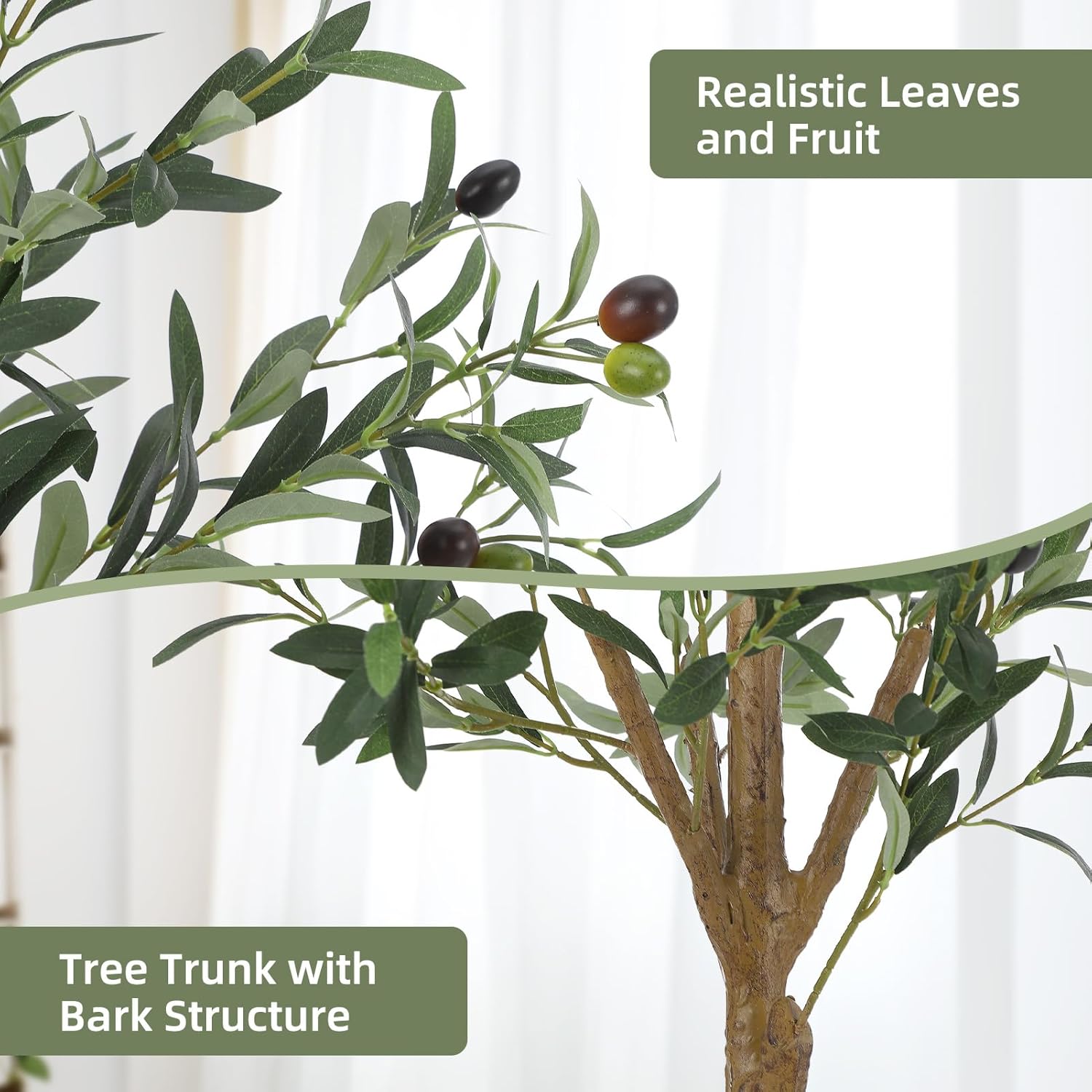 Thumbnail 5 de Aptliton Olive Tree 150cm artificial plant