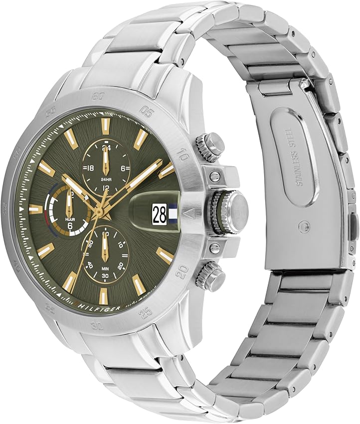 Thumbnail 1 de Tommy Hilfiger 1792197 reloj doble huso para hombre ⌚