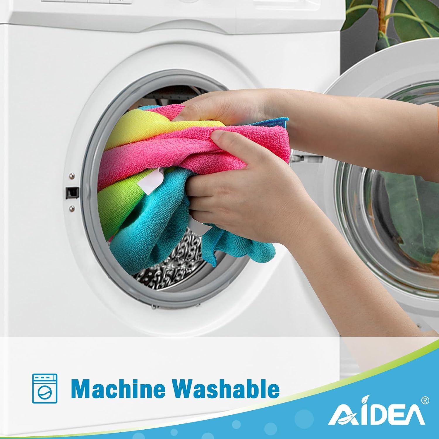Detalle de AIDEA Microfibre Cloth 12 pack, 30 x 30 cm