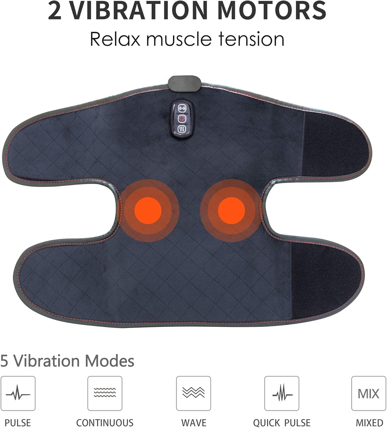 Detalle 2 de COMFIER Heated Knee Massager with Heating Pad