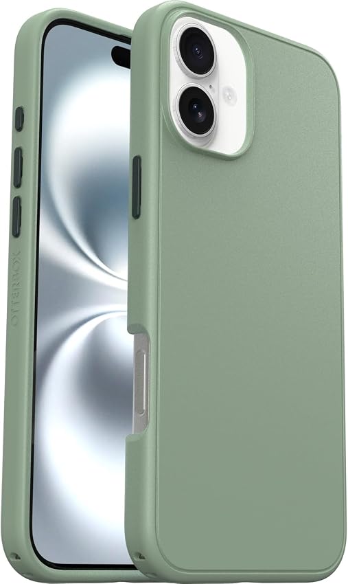 Detalle de Otterbox Symmetry Series MagSafe iPhone 16 Plus Verde