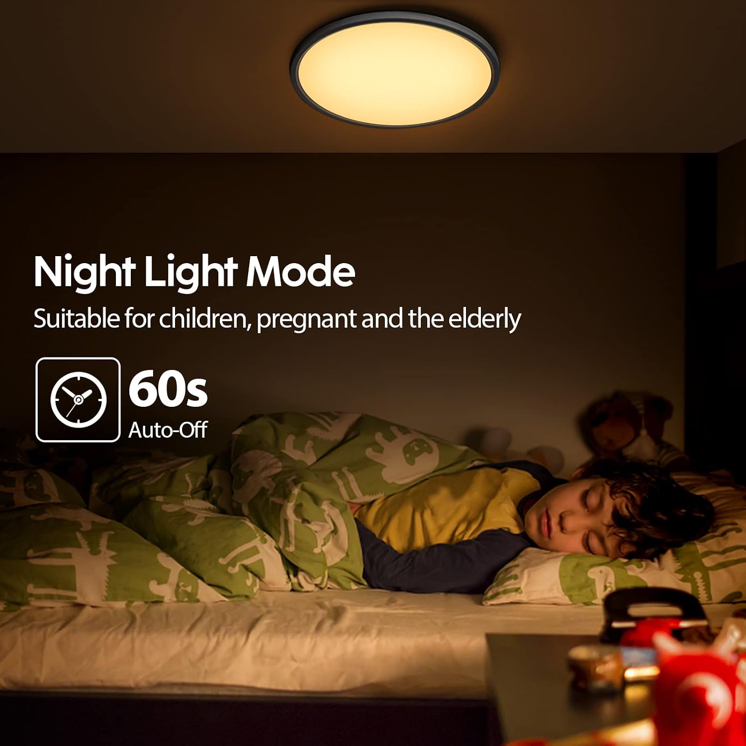 Thumbnail 6 de Aisutha LED Deckenleuchte 24W mit Fernbedienung, dimmbar und IP54