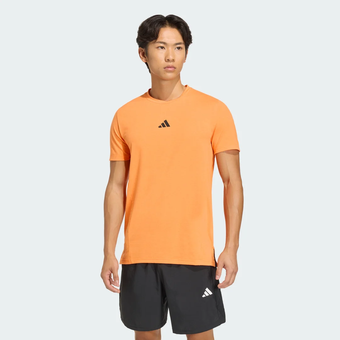 Detalle de Camiseta Designed for Training Workout de Adidas: opinión práctica para entrenar con comodidad