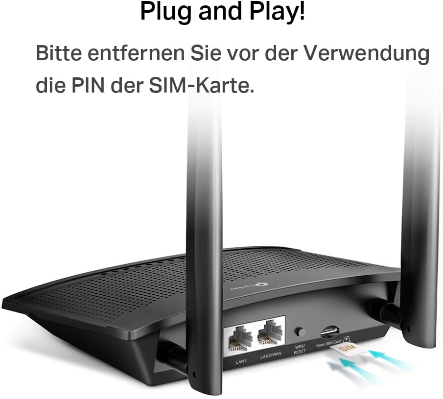 Detalle de TP-Link TL-MR100 4G Router N300