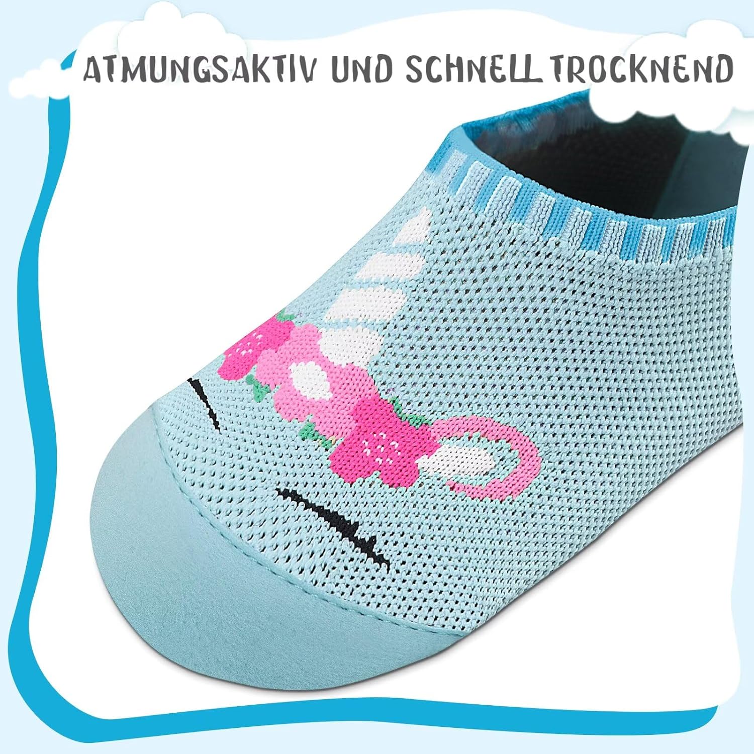 Thumbnail 2 de Kyopp chaussettes-chaussures respirantes antidérapantes pour bébé et enfant