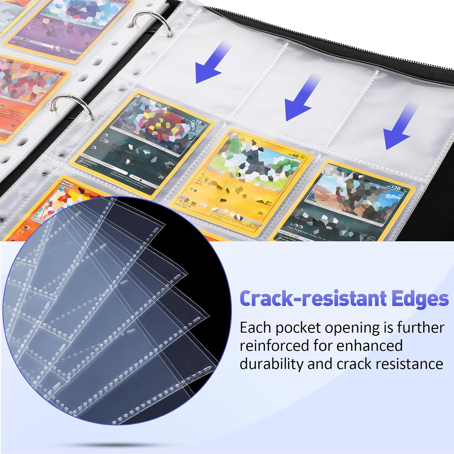 Thumbnail 3 de Euqvunn Raccoglitore Carte 52 fogli 📁