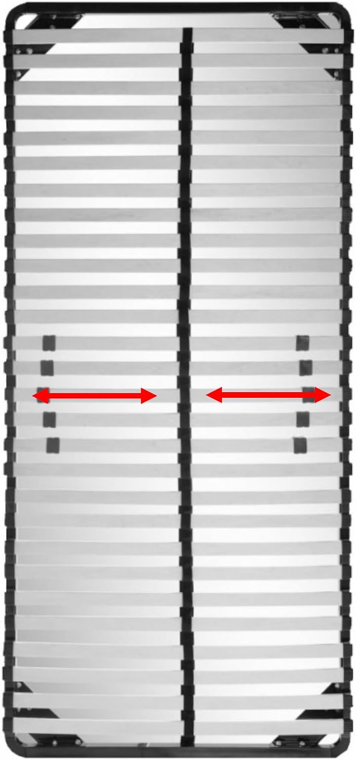 Detalle de cyclingcolors 10 suwaków do regulacji twardości stelaża, do listew 38 × 10 mm