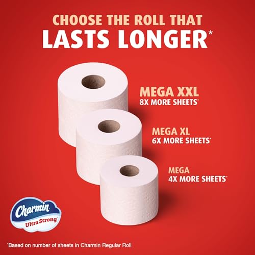 Thumbnail 6 de Charmin Ultra Strong Toilet Paper, 6 Mega Rolls (24 Regular Rolls) - 2-Ply, Diamond Texture