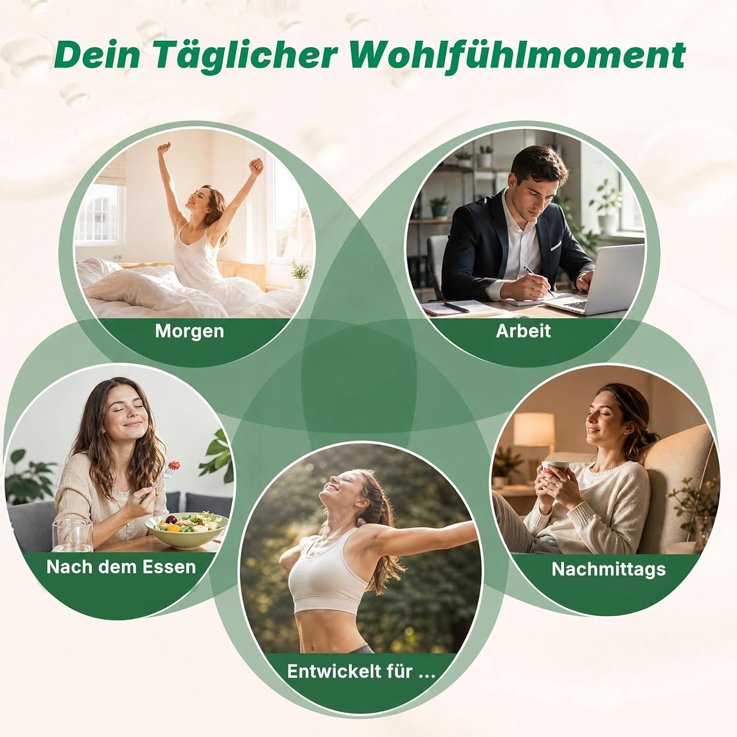 Detalle de Detox Tee – 28 Tage Kräutertee für Abnehmen, Lungenreinigung und Atemwege, koffeinfrei, vegan