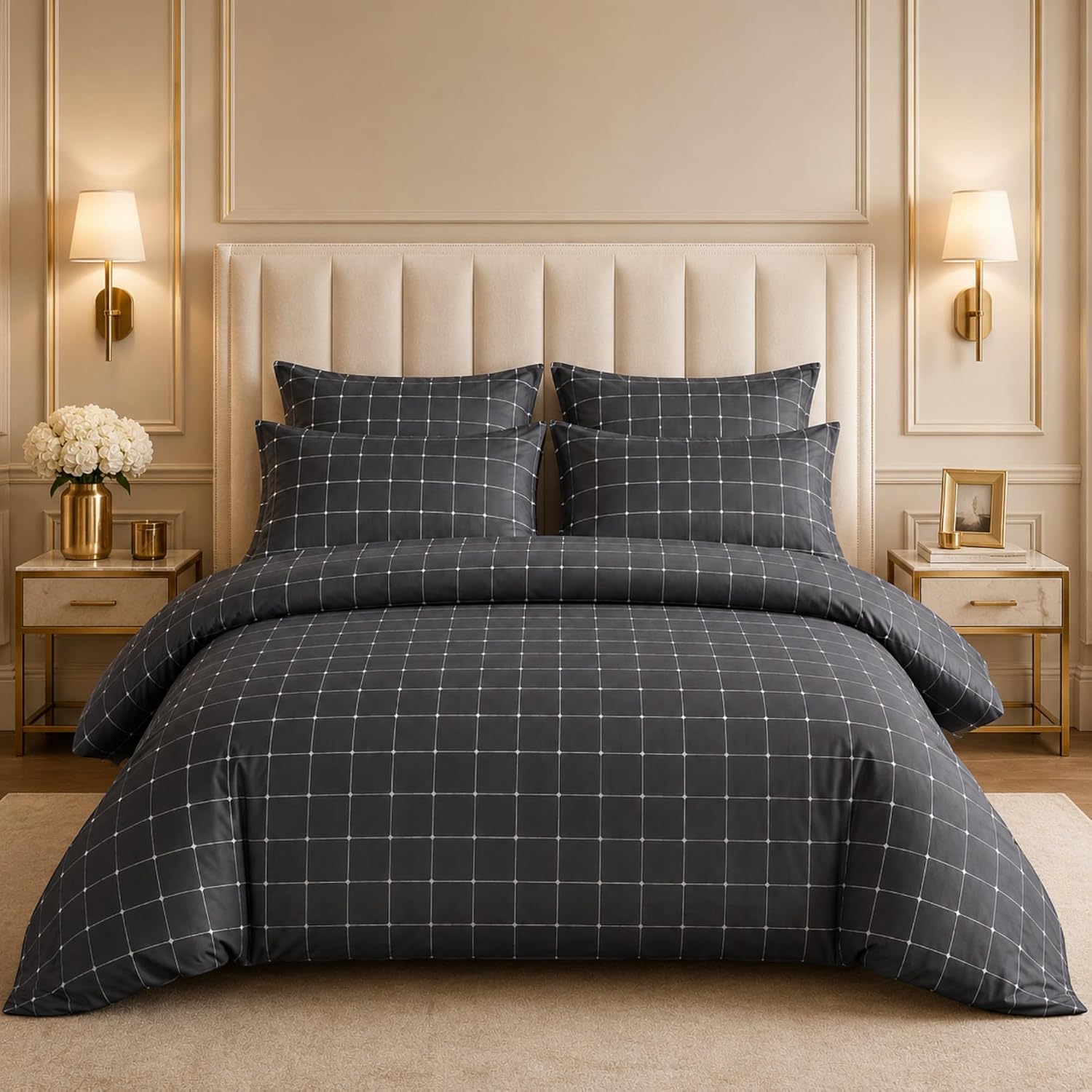 Detalle 2 de Lazzaro Double Duvet Set 200 x 200 cm