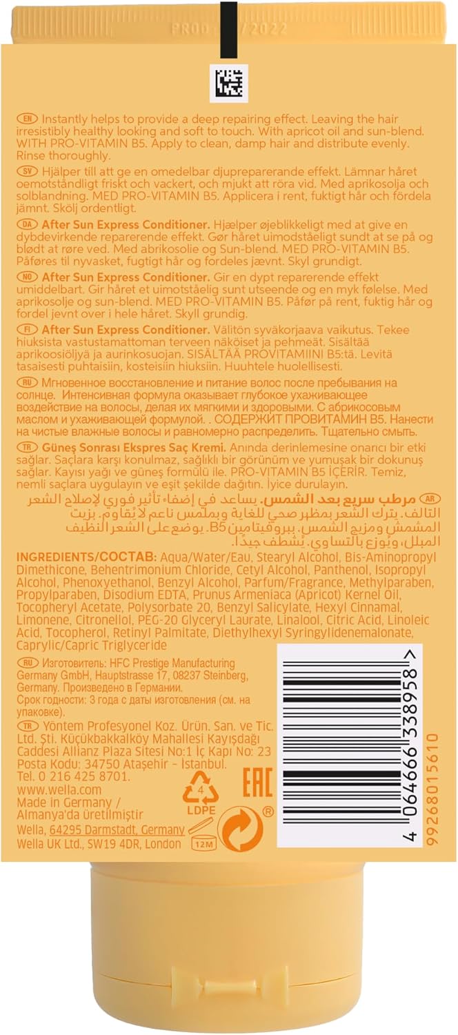 Detalle 2 de Wella INVIGO SUN CARE After Sun Shampoo e Spray UV