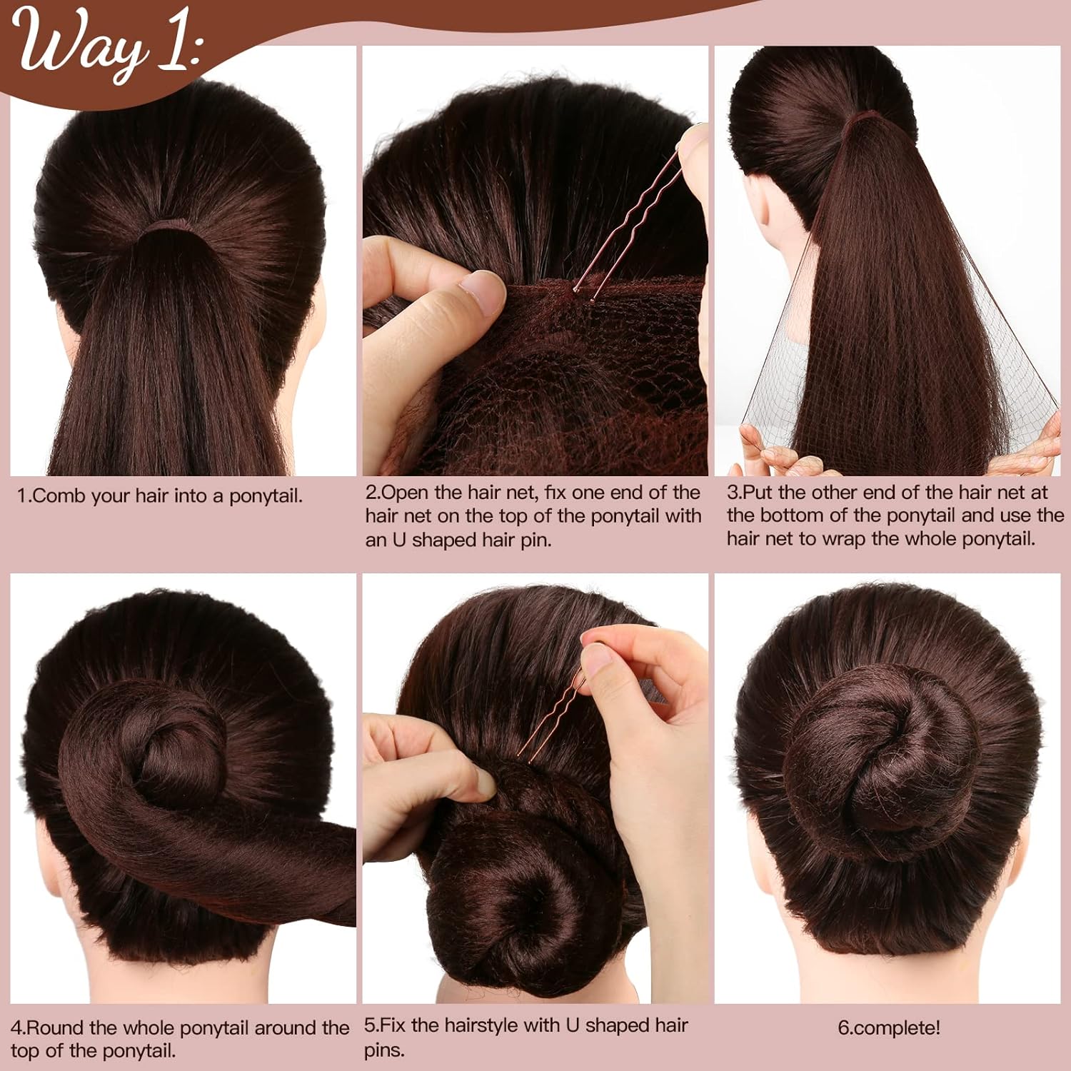 Thumbnail 4 de Fandamei Hair Accessories Set 60-Piece