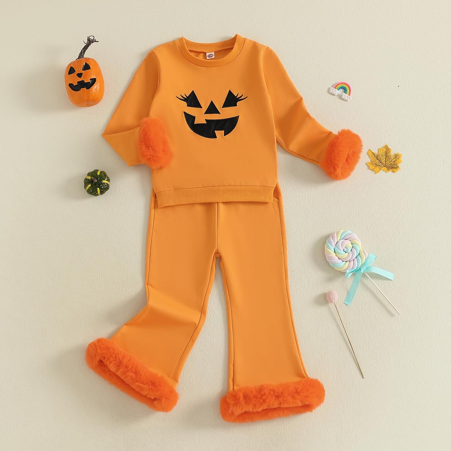 Detalle 2 de YINGISFITM Toddler Halloween Outfit, Cotton Blend