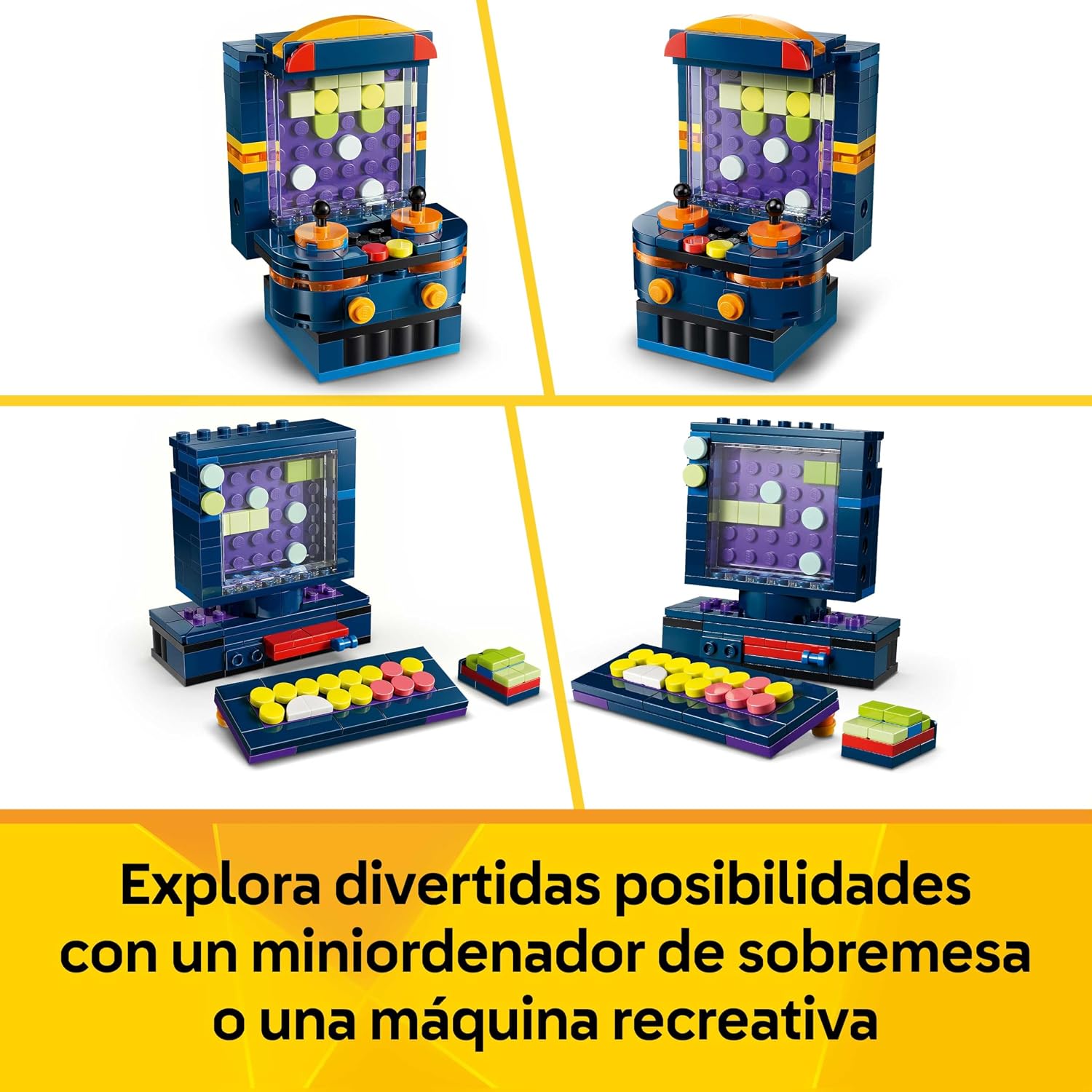 Thumbnail 4 de LEGO Creator 3en1 Consola de Videojuegos Retro 31380