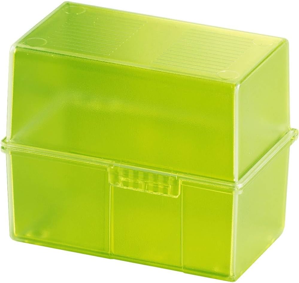 Thumbnail 4 de HAN Karteibox DIN A6 quer 400 Karten – robuster Lernkasten mit Schnappverschluss, schwarz