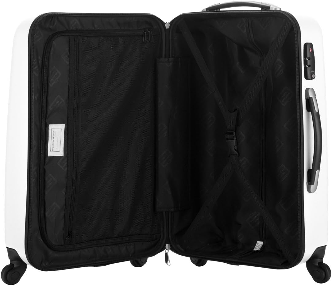 Detalle de Hauptstadtkoffer Valigia 65 cm Bianco: robusta, comoda e sicura per viaggi brevi