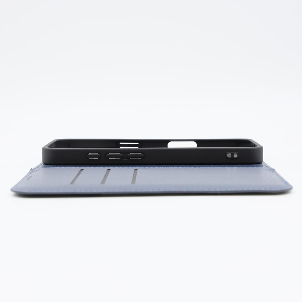 Detalle 1 de イングレム IJ-IP46ELC1BR/DY3 iPhone 16用手帳型ケース ダヤン、衝撃吸収・レンズ保護・Qi充電対応