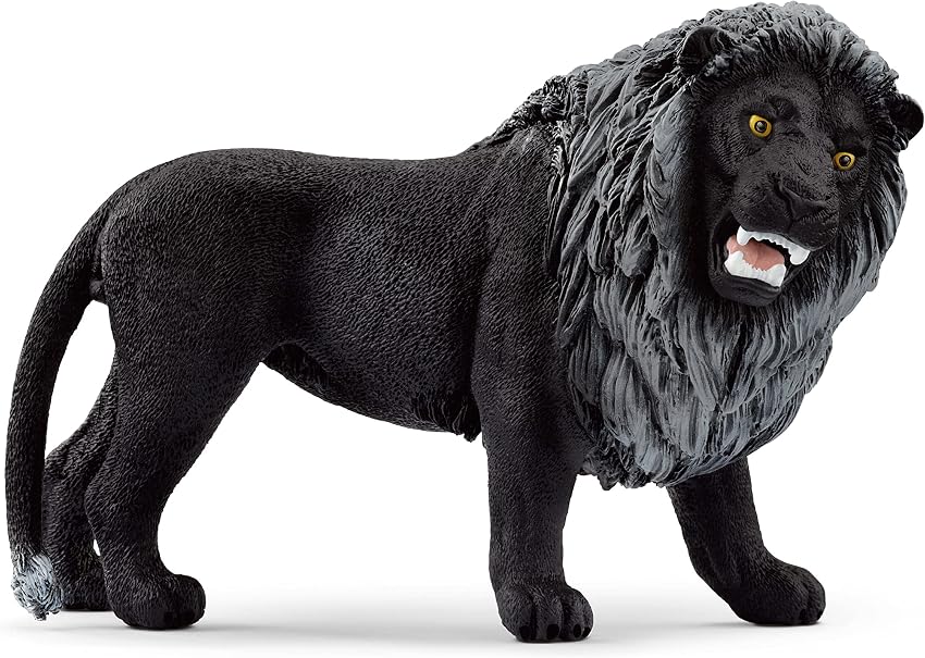 Detalle de Schleich Black Leeuw 72176 figura de león 🐯