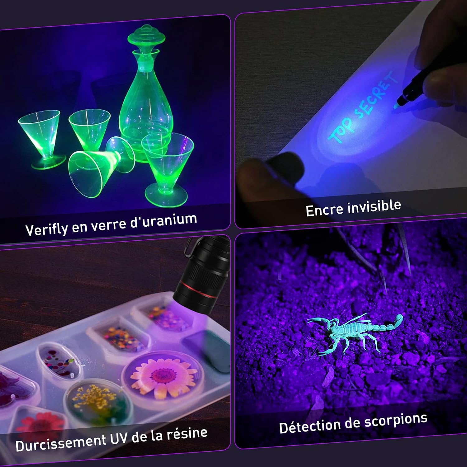 Detalle 2 de Eletorot Mini lampe UV 395 nm LED