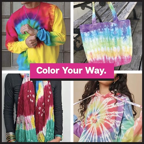 Thumbnail 6 de Tulip One-Step Tie Dye Kit, Large Group Activity – 18 Bottles, 14 Colors, 36 Projects