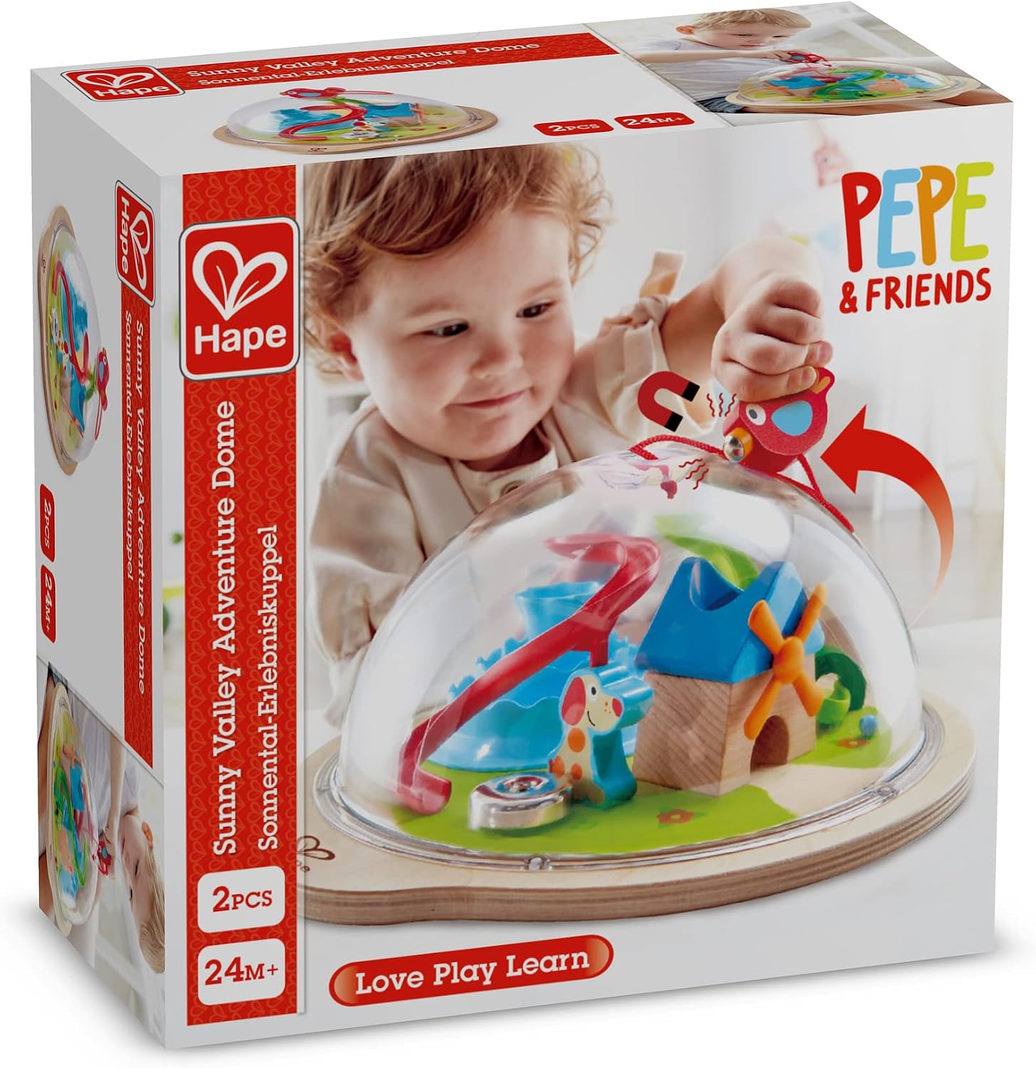 Thumbnail 5 de Hape E0458 Sunny Valley Adventure Dome magnetic maze playset