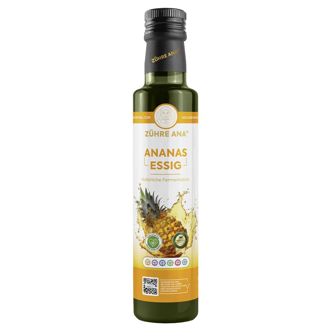 Detalle de Zühre Ana Ananas-Essig 500ml 🥭